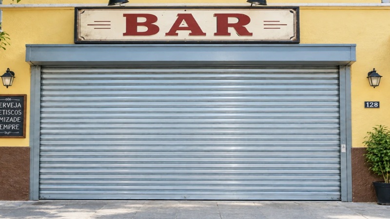 portas de bar